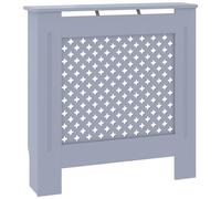 VIDAXL - Copertura per Radiatore Grigia in MDF 78 cm
