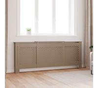 vidaXL Copertura per Radiatore in MDF 205 cm