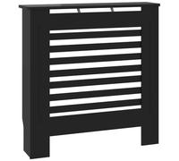 VIDAXL - Copertura per Radiatore Nera in MDF 78 cm