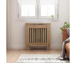 vidaXL Copertura per radiatori Rovere Artigianale 78 x 19 x 81,5 cm