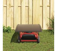 vidaXL Copertura per Robot Tagliaerba 77x103x46 cm Nero