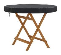 vidaXL Copertura per Tavolo da Esterno, Protezione per Mobili da Giardino, Copertura Impermeabile per Patios, Protettore Rotondo per Terrazzo, Scudo Anti-UV, Involucro Impermeabile