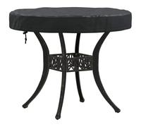 vidaXL Copertura per Tavolo da Giardino - Protezione Mobili da Esterno, Impermeabile e Protettiva dai Raggi UV, Rotonda, Scudo per Terrazza, Avvolgente