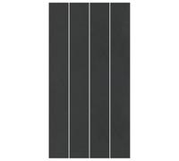 vidaXL Copertura rettangolare per piscina in plastica nera 820 x 420 cm