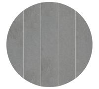 vidaXL Copertura per piscina rotonda Grigio chiaro Plastica Ø 610 cm