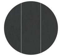 vidaXL Copertura rotonda per piscina Nera Plastica Ø 366 cm Impermeabile