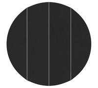 vidaXL Copertura rotonda per piscina nera Ø 428 cm, impermeabile e resistente alle intemperie. Superficie opaca, perfetta per uso esterno. Ha una consistenza liscia ed è facile da pulire. Fornisce