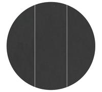 vidaXL Copertura Rotonda per Piscina Nera da Ø 396 cm, Impermeabile e con Finitura Opaca. Perfetta per l'uso all'aperto, ha Una Superficie Liscia Che Si pulisce Facilmente. È Un Ottimo Accessorio PE