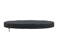 vidaXL Copertura rotonda per tavolo da giardino, protezione per mobili da esterno, impermeabile e resistente ai raggi UV, scudo per terrazza.
