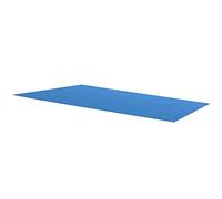 vidaXL Copertura Solare per Piscina con Camere Aria Robusta Leggera Telo Manutenzione Rivestimento Protezione Copripiscina Blu 488x244 cm in PE