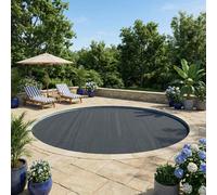 vidaXL Copertura Solare per Piscina di Alta Qualità Ø 381 cm 200 μm PE