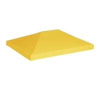 VIDAXL - Copertura Superiore per Gazebo 270 g / m 4x3 m Gialla