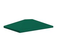 vidaXL Copertura Superiore per Gazebo in Tessuto310 g/m² Verde Tetto Tendone