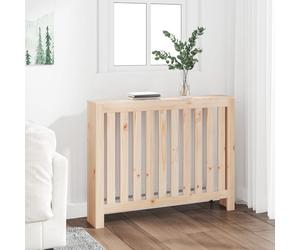 vidaXL Copertura Termosifone 108,5x19x84 cm in Legno Massello di Pino