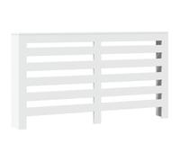 vidaXL Copertura Termosifone Bianca 149x20x82 cm Legno Multistrato