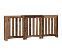vidaXL Copertura Termosifone Legno Antico 205x21,5x83,5 cm Multistrato