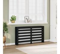 vidaXL Copertura Termosifone Nera 149x20x82 cm Legno Multistrato