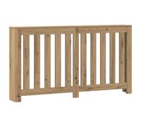 vidaXL Copertura termosifone Rovere Artigianale 149x20x82 cm in legno