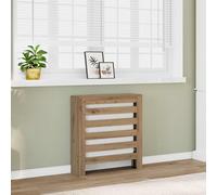 vidaXL Copertura Termosifone Rovere Artigianale 78x20x82cm in Legno