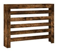 vidaXL Copertura Termosifone Rovere Fumo 104x20x82cm Legno Multistrato