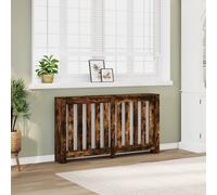 vidaXL Copertura Termosifone Rovere Fumo 149x20x82cm Legno Multistrato