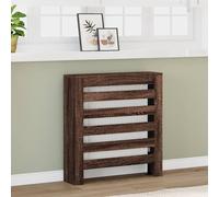 VIDAXL - Copertura Termosifone Rovere Marrone 78x20x82 Legno Multistrato - SPEDIZIONE GRATUITA