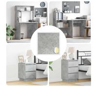 vidaXL 12 pezzi copertura per viti autoadesiva, colore: grigio cemento Ø 20 x 0,5 mm, strumenti professionali, accessori affidabili, hardware compatto, componenti facili da maneggiare, kit fai da te