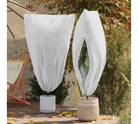 vidaXL Coperture in Fleece per Protezione Antigelo delle Piante 5 pz