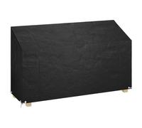 vidaXL Copri Panca da Giardino 12 Occhielli 210x70x70/88cm Polietilene