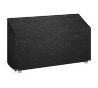 vidaXL Copri Panca da Giardino 12 Occhielli 210x70x70/88cm Polietilene