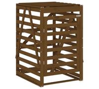 vidaXL Copribidone 84x90x128,5 cm in Legno Massello di Pino