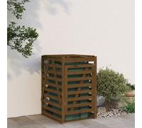 vidaXL Copribidone Ambra 84x90x128,5 cm in Legno Massello di Pino