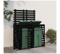 AX Copri Bidone Doppio Coperchi Porte Spazzatura 162x91.5x128.5cm Garden 3157689