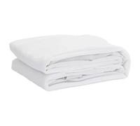 vidaXL Coprimaterasso Bianco 120x220 cm Impermeabile, coprimaterasso Impermeabile, Lenzuolo con Angoli, coprimaterasso, Lenzuolo da Letto