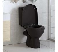 AX CopriWater 45x35cm Sanitari Tavoletta WC Chiusura Ammortizzata Nero 0K 145022