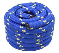 vidaXL Corda da Barca 5 m 3 Blu PP