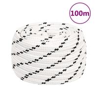 vidaXL Corda da Lavoro Bianca 16 mm 100 m in Poliestere