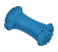 vidaXL Corda da Lavoro Blu 6 mm 25 m in Polipropilene