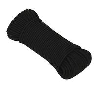 vidaXL Corda da Lavoro Nera 3 mm 50 m in Poliestere