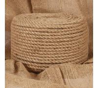 vidaXL Corda in juta 100% 14 mm 250 m
