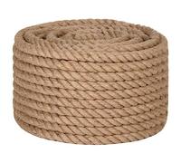 vidaXL Corda in Juta 100% 20 mm 100 m