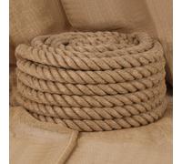 vidaXL Corda in Juta Lunga 5 m Spessa 40 mm