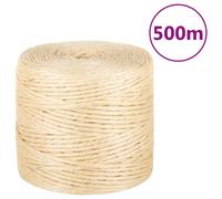 vidaXL Corda in Sisal 100% 4 mm 500 m