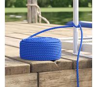 vidaXL Corda Marina in Polipropilene 10 mm 50 m Blu