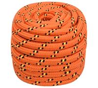 vidaXL Corda nautica in polipropilene 20 mm 100 m Arancione