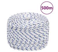 vidaXL Corda Nautica Bianca 10 mm 500 m in Polipropilene