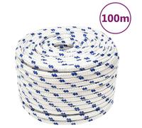 vidaXL Corda Nautica Bianca 12 mm 100 m in Polipropilene