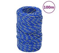 vidaXL Corda Nautica Blu 2 mm 100 m in Polipropilene