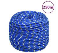 vidaXL Corda Nautica Blu 6 mm 250 m in Polipropilene