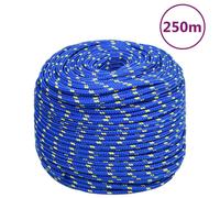 vidaXL Corda Nautica Blu 8 mm 250 m in Polipropilene
